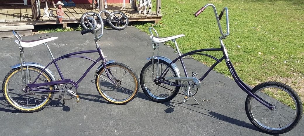 bicycles from the 60s
